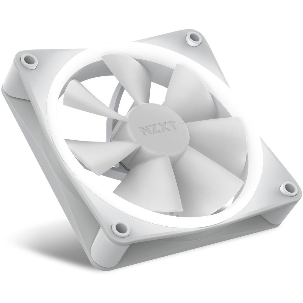 NZXT F120 RGB Fan, 120mm, White - Thumbnail 6