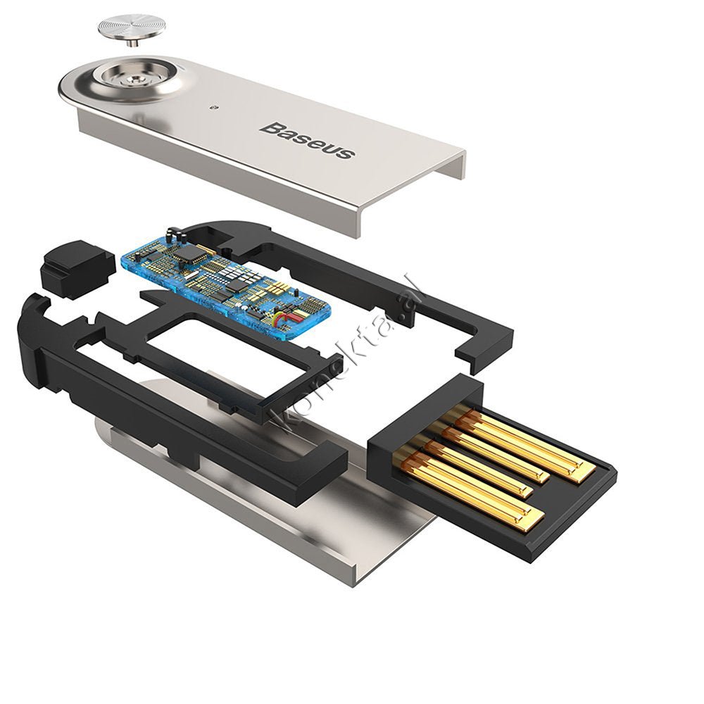 Baseus Audio Adapter with Bluetooth and Integrated Microphone - Thumbnail 3