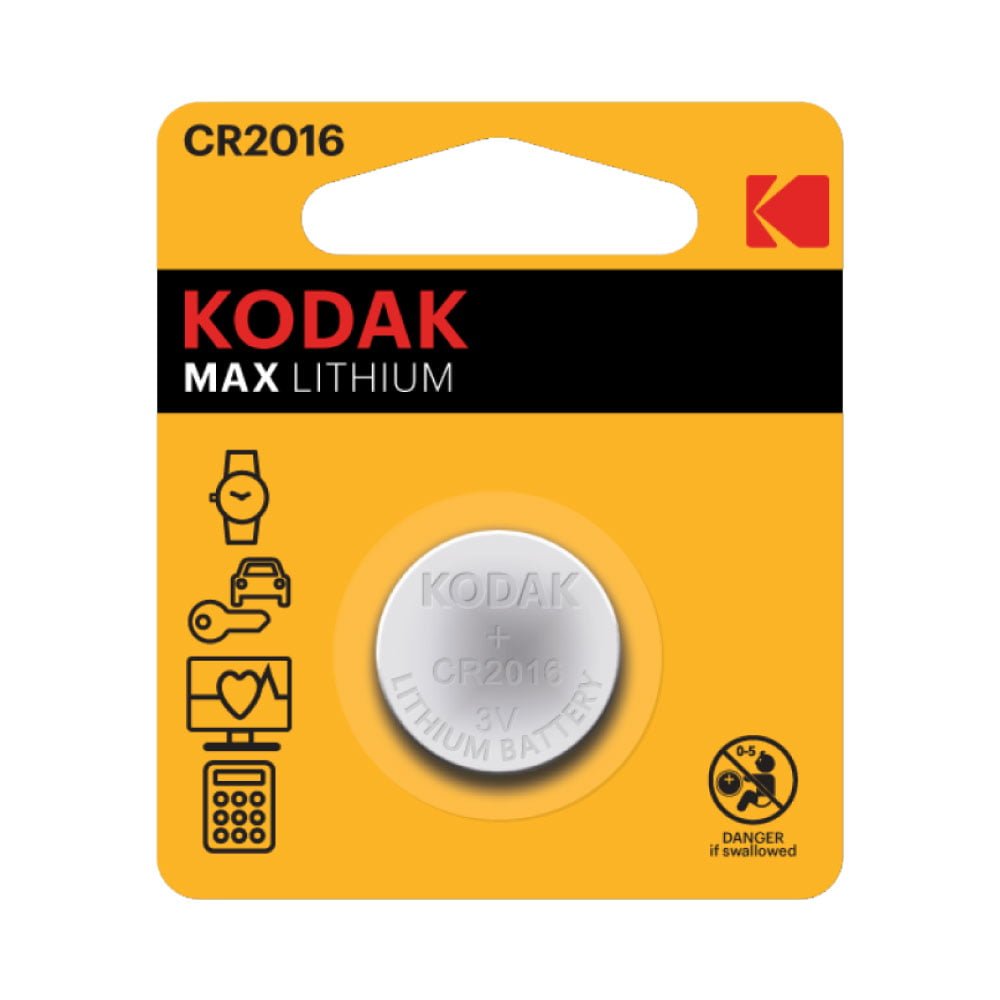 Kodak Ultra CR2016 Battery 3V - Image 1