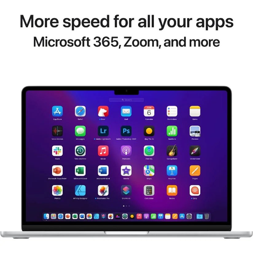 Apple MacBook Air (2022) Laptop, M2 Chip, 16 GB RAM, 512 GB Storage, 13.6 Inch Retina Display - Image 1