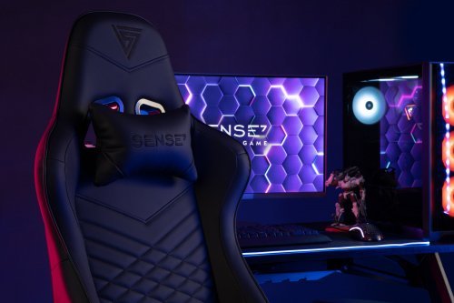 SENSE7 Spellcaster Gaming Chair, Black/Grey - Thumbnail 14