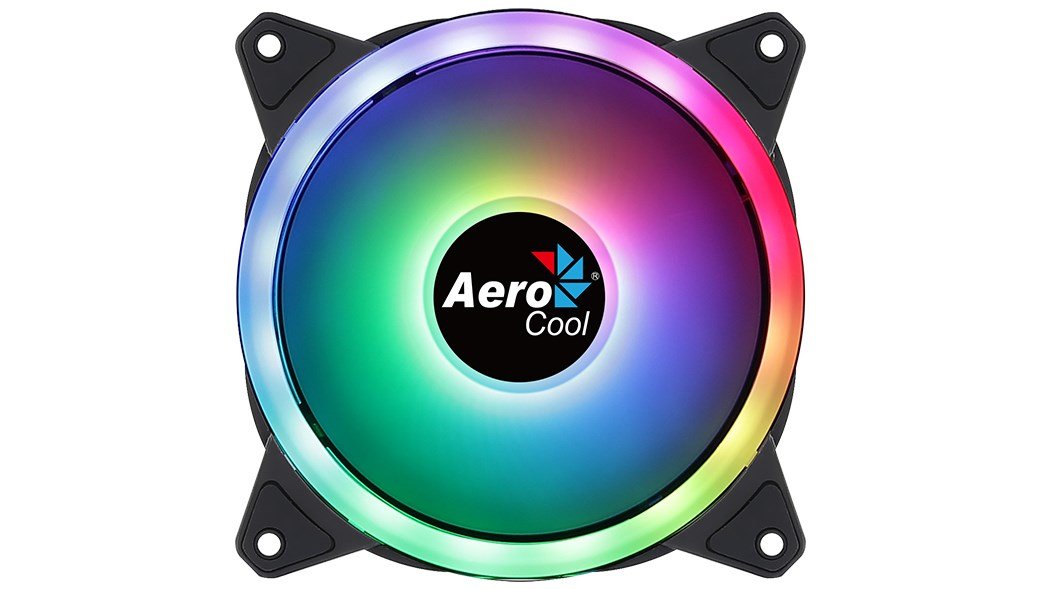 Aerocool Duo 12 ARGB Fan, 12 cm, Black - Thumbnail 7