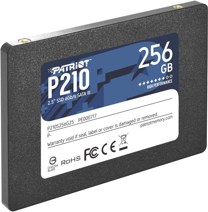 Patriot P210 SSD, 2.5", 256GB - Thumbnail 3