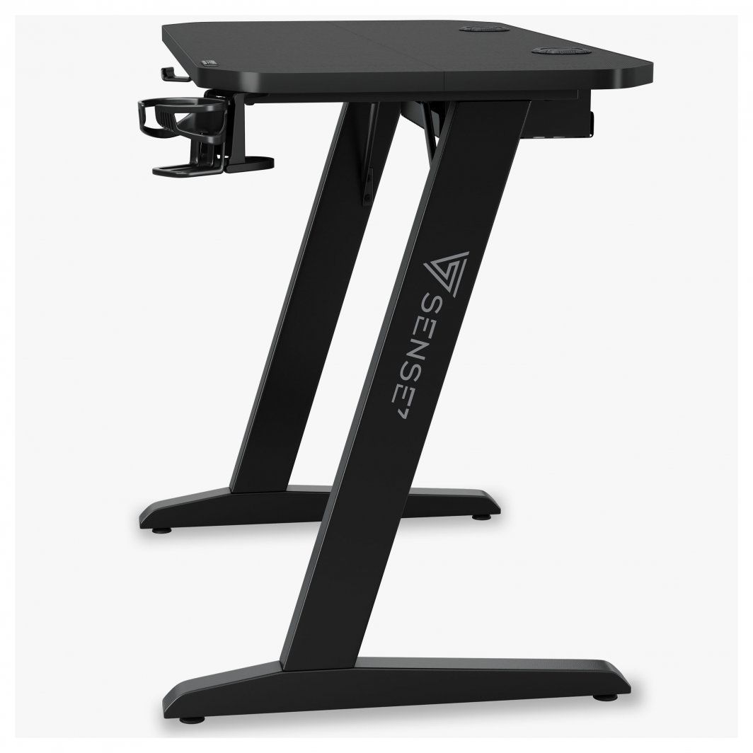 SENSE7 Nomad Classic Table, 100cm x 50cm, Black - Thumbnail 3