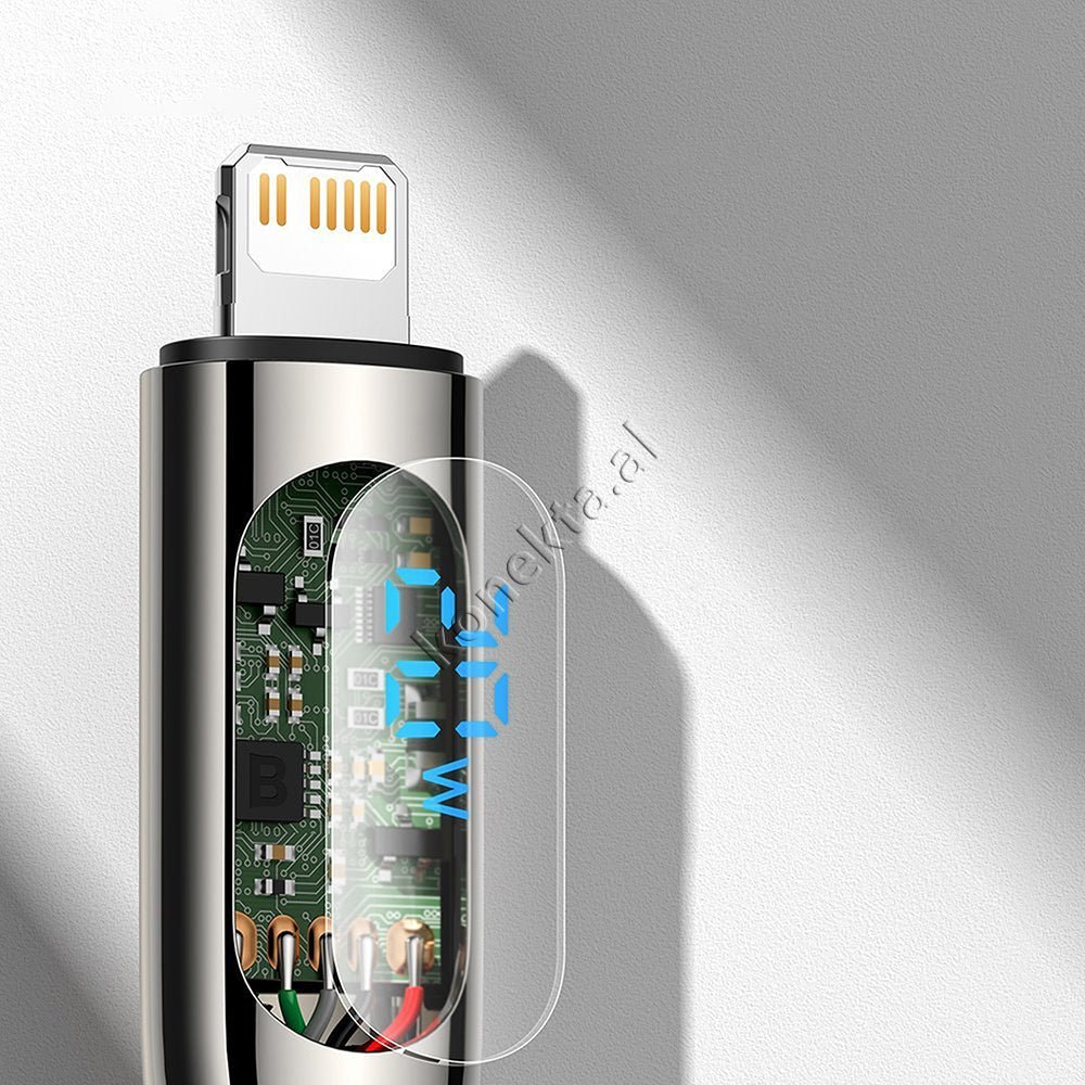 Baseus Type-C to Lightning Charging Cable, 20W, 1m - Thumbnail 12