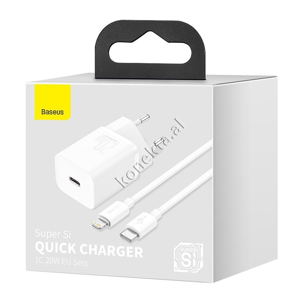 Baseus Charger with Type-C Port and 20W Charging Cable - Thumbnail 29