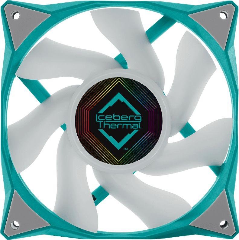 Iceberg IceGALE ARGB Cooler, 120 mm, Green - Thumbnail 2