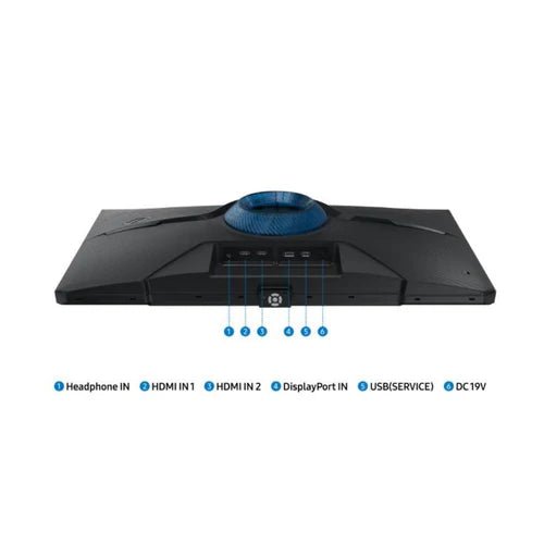 Samsung Odyssey G4 LS25BG400EUXEN Gaming Monitor, 25" FHD, 240hz, Black - Thumbnail 7