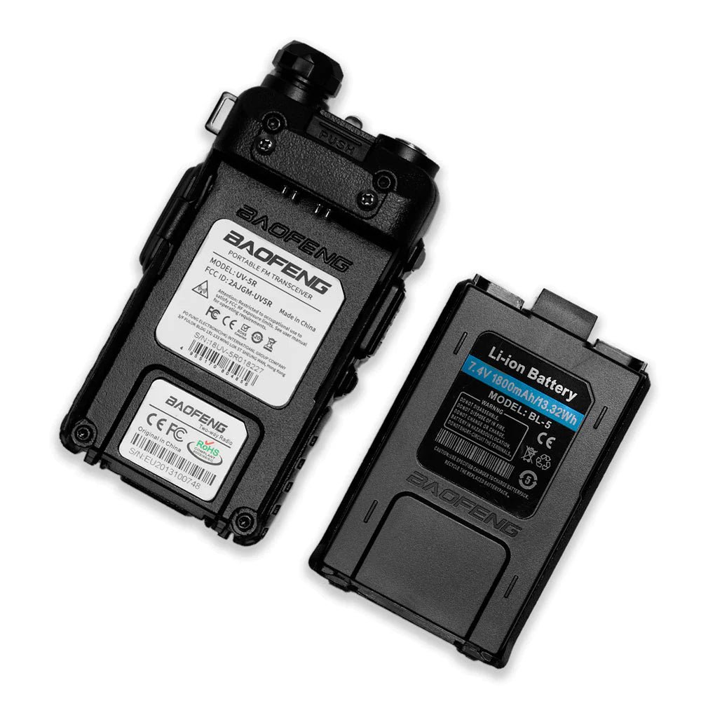 Baofeng UV-5R Radio, Set 2 copë - Thumbnail 8