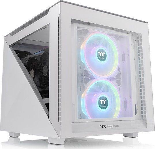 Thermaltake Divider 200 TG Micro Snow Case, Cube Tower - Image 1