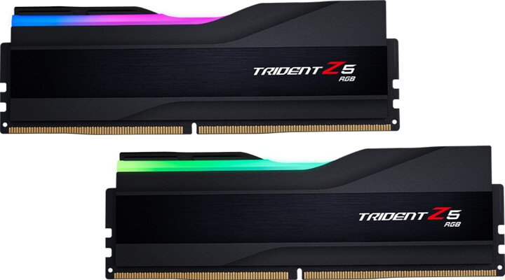 G.Skill Trident Z5 RGB Memory 32GB (2x16GB) DDR5 8000 CL38, Black - Image 1