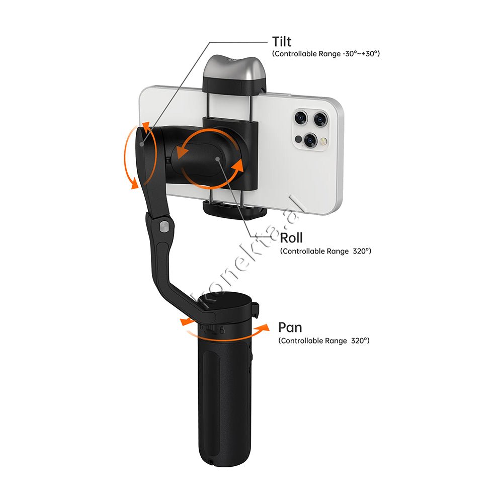 Hohem iSteady V2 Gimbal Me 3 Akse, E Zeze - Thumbnail 10