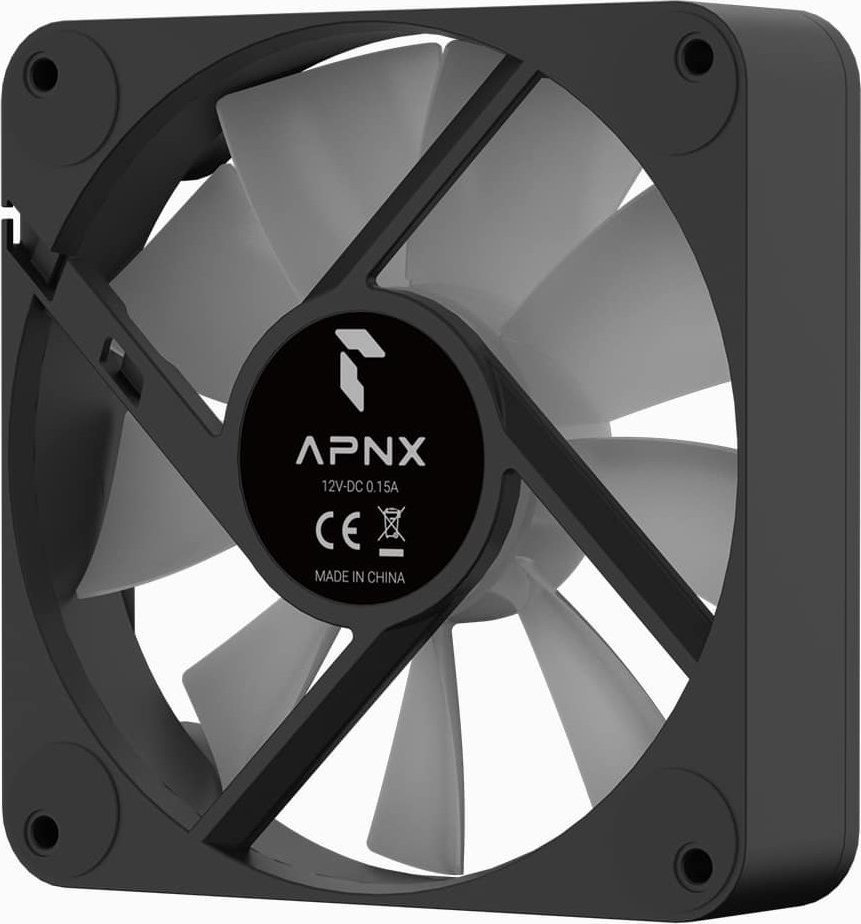 Apnx FP1-120 Fan, 120 mm, Black - Thumbnail 4