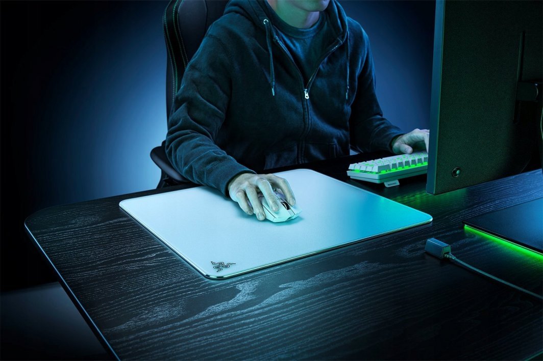 Razer Atlas Mauspad, White - Thumbnail 7
