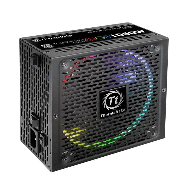 Thermaltake Toughpower Grand Riing Power Supply, 1050W, 80 PLUS Platinum, 140mm, Black - Thumbnail 3