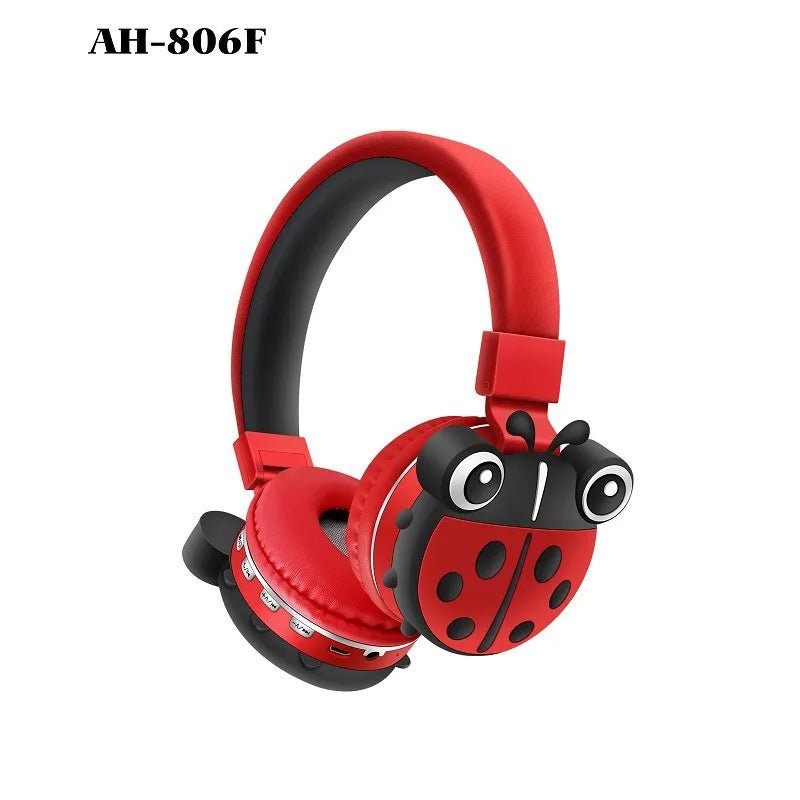 AH-806ZF Headphones, Ladybug - Thumbnail 3