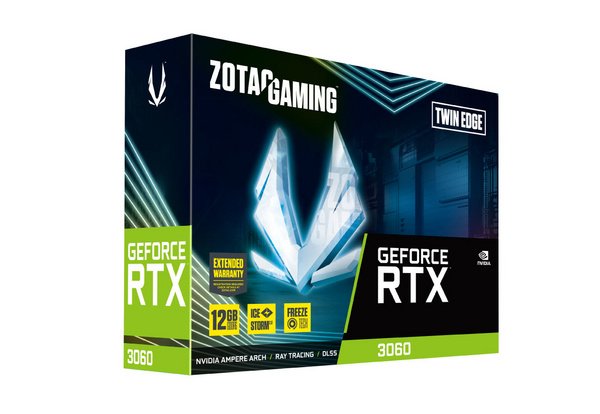 Zotac GeForce RTX 3060 Twin Edge 12GB GDDR6 Graphics Card - Thumbnail 7
