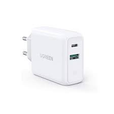 UGREEN USB-C Wall Charger EU White - Image 1