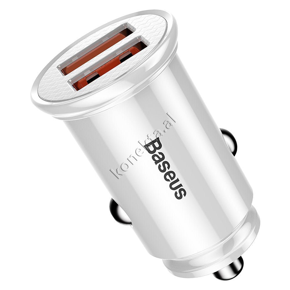 Baseus 30W Quick Charge Car Charger, Black / White - Thumbnail 17