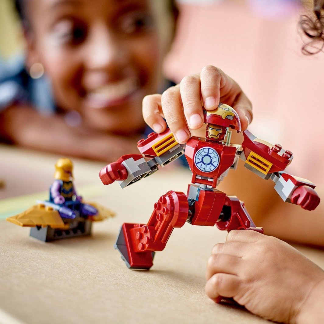 LEGO Marvel 76263 Iron Man Hulkbuster Vs. Thanos, 66 pjesë - Thumbnail 5