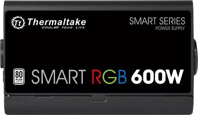 Thermaltake Smart RGB PS-SPR-0600NHSAWE-1 Power Supply, 600W - Thumbnail 3