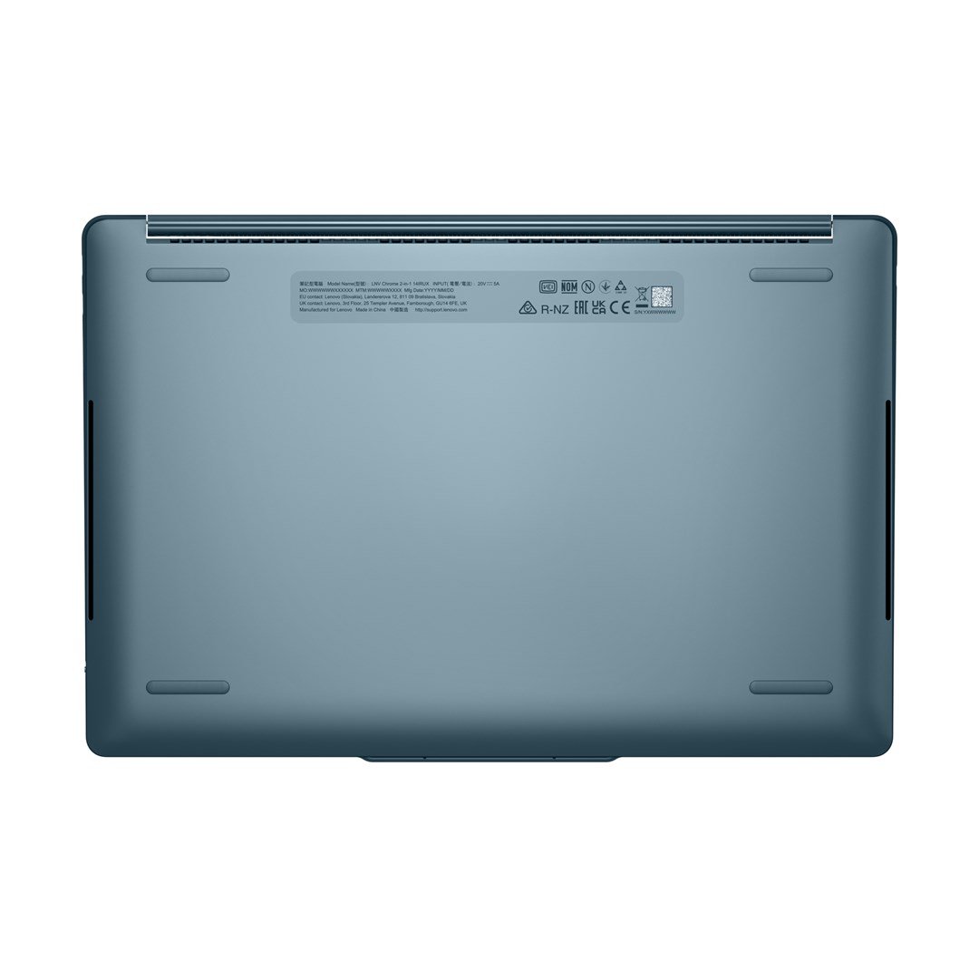 Lenovo Yoga Book 9 14IAH10 Laptop, 14", Intel Core Ultra 7 255H, Touchscreen 2.8K, 32 GB LPDDR5x-SDRAM, 1 TB SSD, Teal - Thumbnail 9