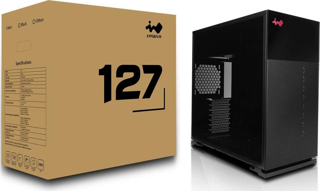 In Win 127 Case, Midi Tower - Thumbnail 12