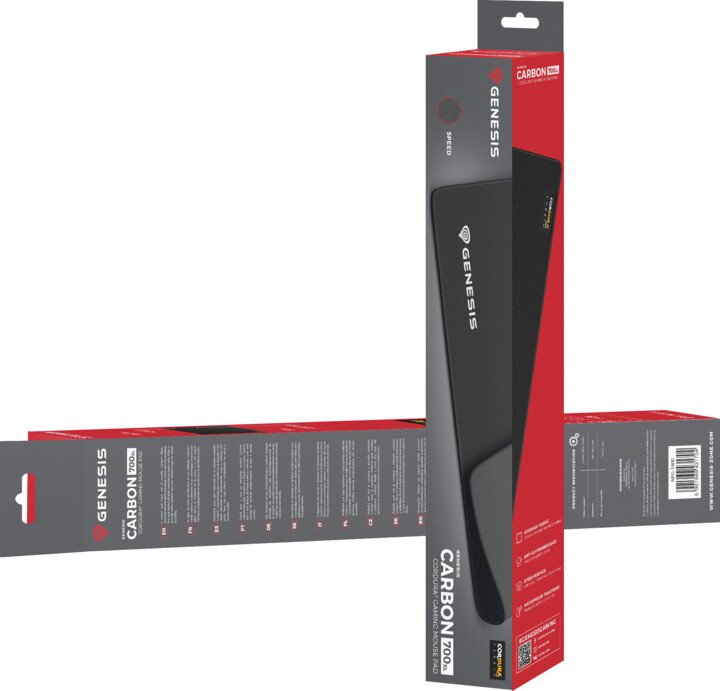 Genesis Carbon 700 Mauspad, XL, Black - Thumbnail 6