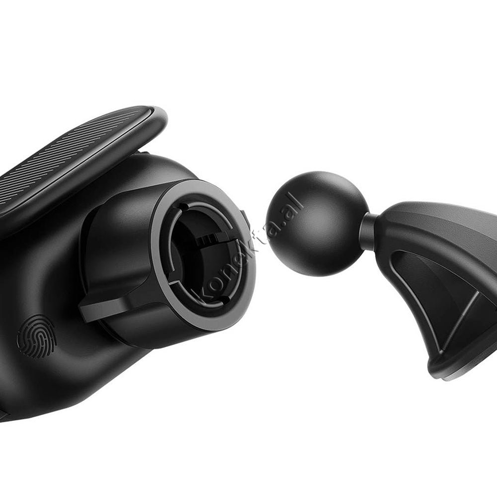 Baseus Car Phone Holder with Sensor Grip and Solar Panel - Thumbnail 7