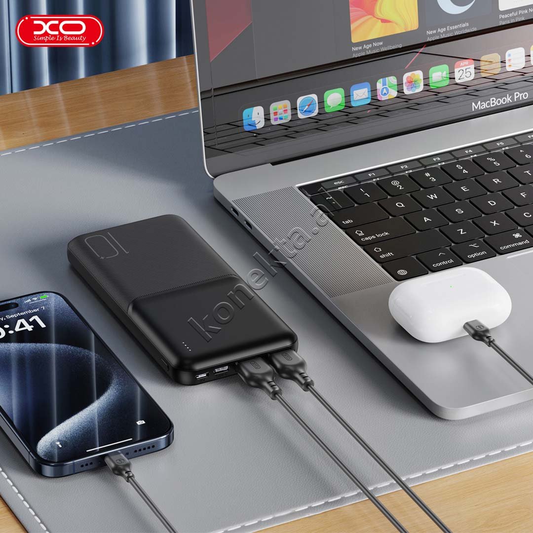XO 10000mAh External Battery with 4 Ports - Thumbnail 6