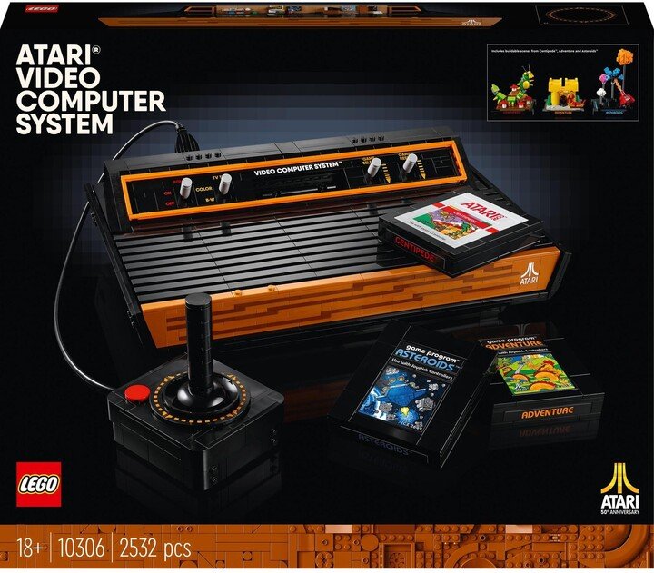 LEGO Icons 10306 Atari 2600 Set, 2532 Pieces - Thumbnail 9