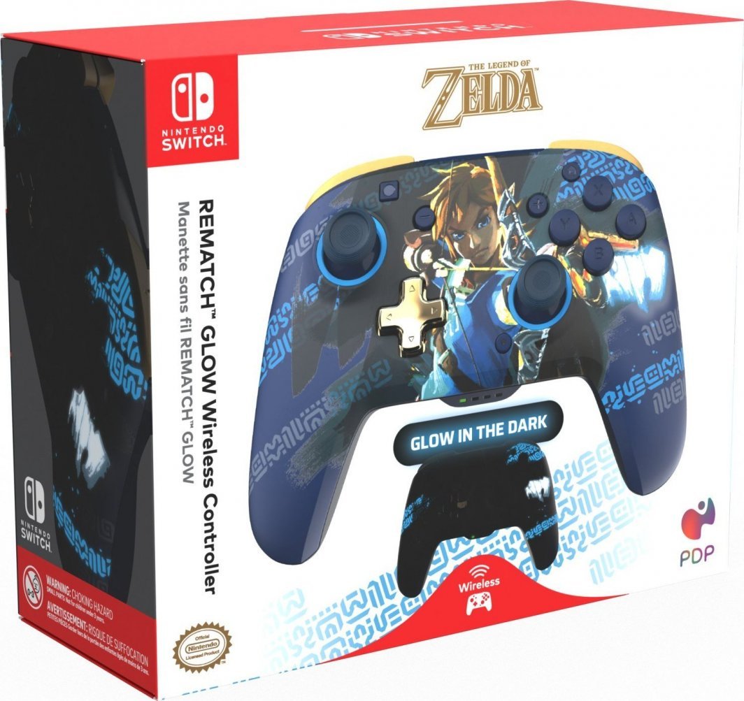 PDP Rematch Controller, Wireless, Multicolor - Thumbnail 2