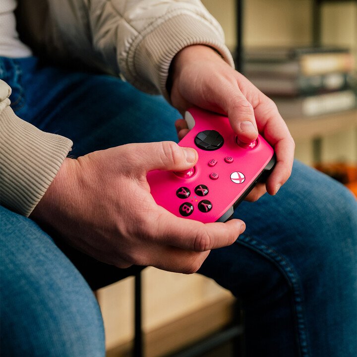 Microsoft Xbox Series Wireless Controller, Dark Pink - Thumbnail 7