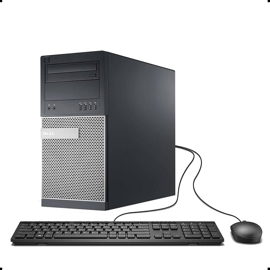 Dell Optiplex 990 MT Desktop, 16 GB RAM, 128 GB SSD, Used - Image 1