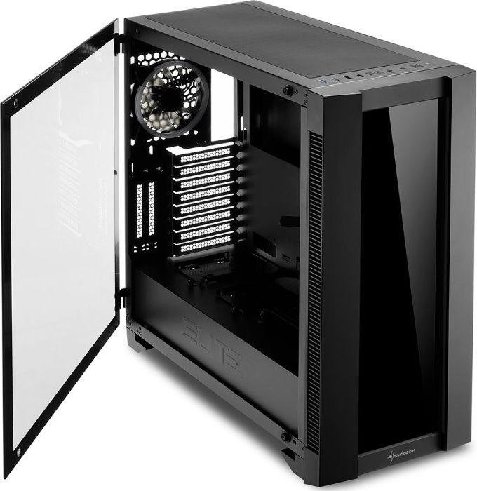 Sharkoon Elite Shark CA200G Case, Full Tower - Thumbnail 8