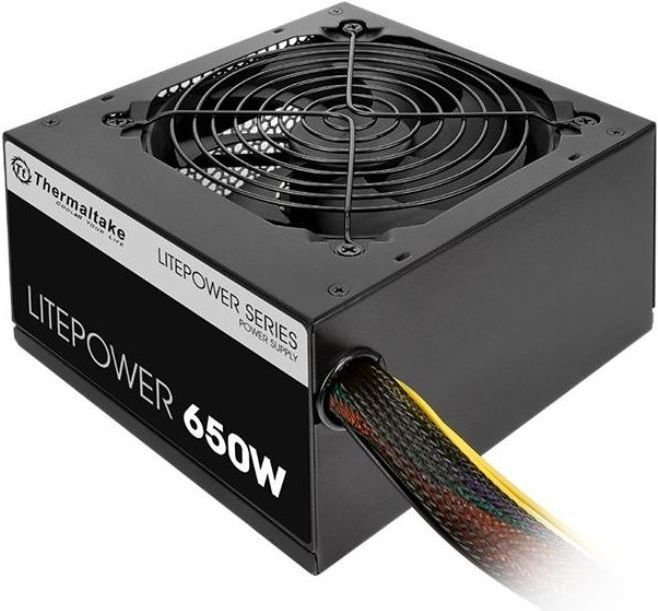 Thermaltake Litepower II Power Supply, Black, 650W - Image 1