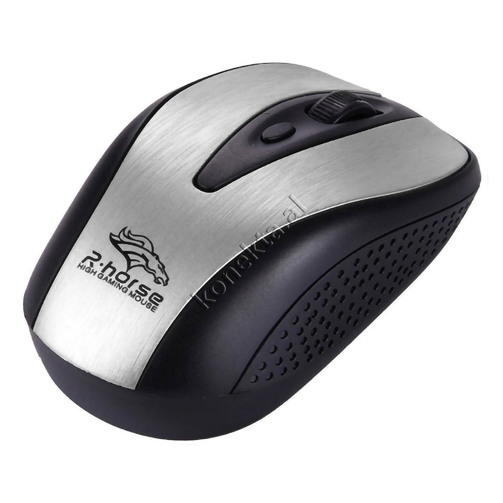 tjetertjeter Maus Wireless Mouse, Black / Gray - Thumbnail 8