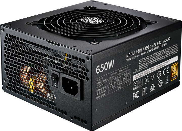 Cooler Master MWE 650 Gold-v2 Power Supply 650W - Thumbnail 8