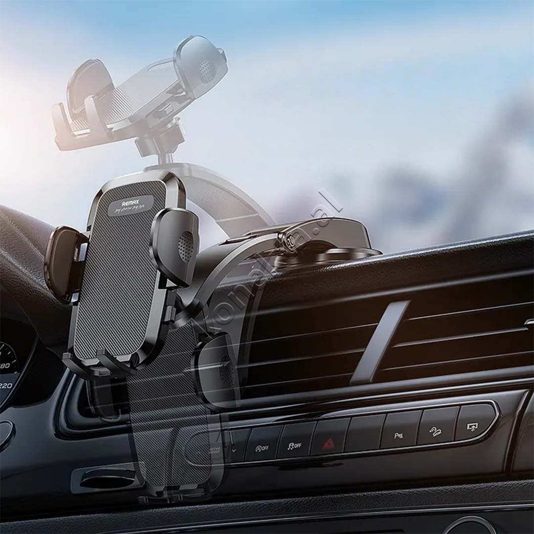 Remax Multifunksionale Phone Holder, Vacuum - Thumbnail 3