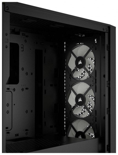 Corsair 3000D RGB Tempered Glass Case, Black - Thumbnail 10
