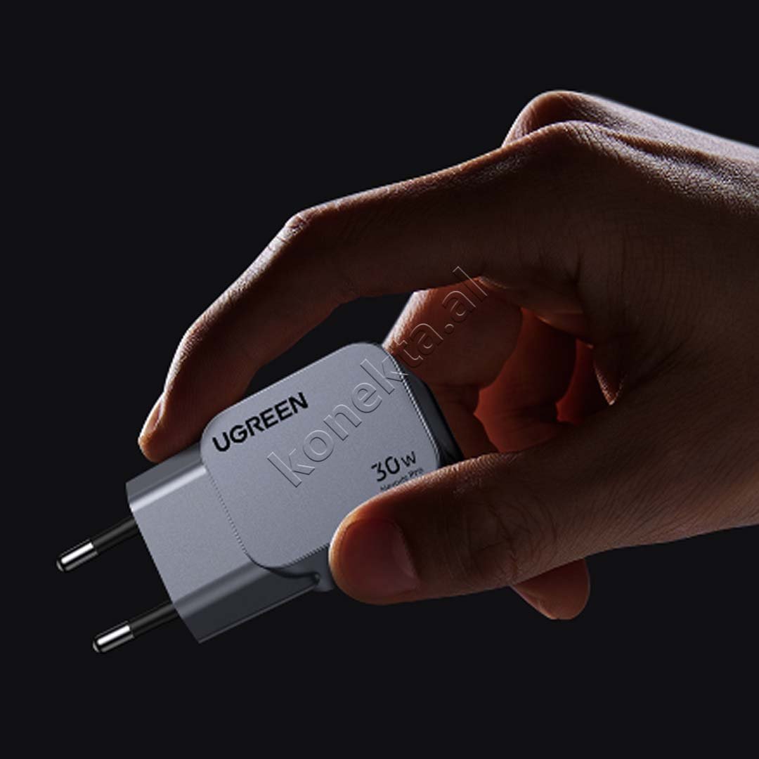 UGreen Nexode Pro 30W Charger, Grey, USB-C Port - Thumbnail 7