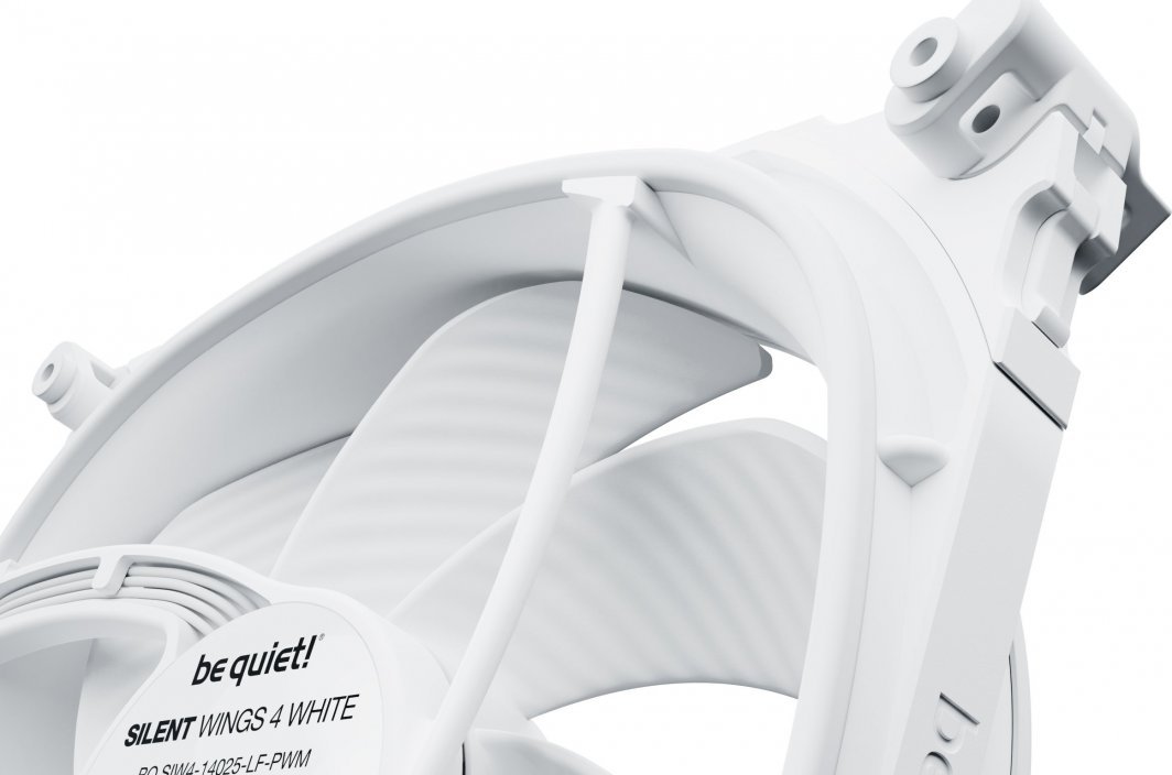 Be quiet! Silent Wings 4 PWM Fan, 140 mm, White - Thumbnail 3