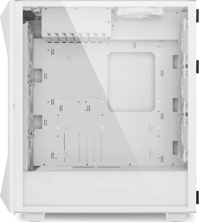 Sharkoon REV300 ARGB Case, White, Full Tower - Thumbnail 4