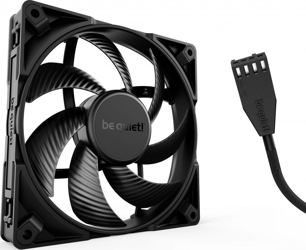 Be quiet! Silent Wings Pro 4 PWM Cooler, 140 mm, Black - Thumbnail 2