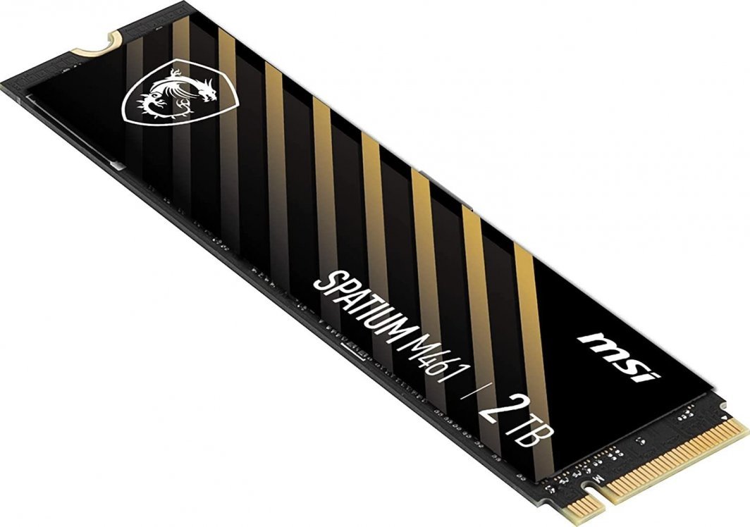 MSI Spatium M461 SSD, 2TB, M.2 2280 PCI-E x4 Gen4 NVMe - Thumbnail 4