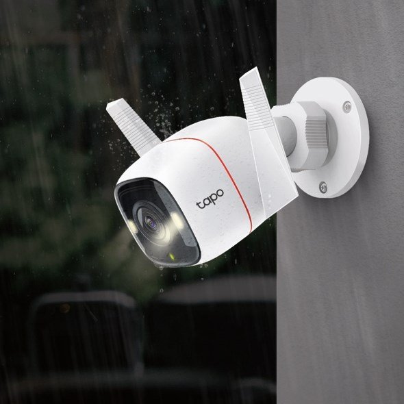 TP-LINK Tapo Wi-Fi Camera, White - Thumbnail 3