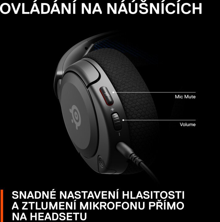 SteelSeries Arctis Nova 1P Headphones, Black - Thumbnail 10