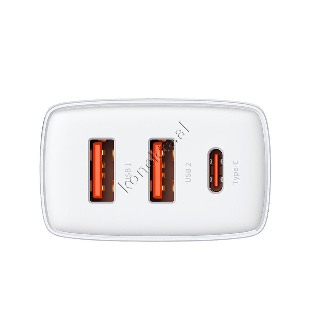 Baseus Fast Charge 30W Charger, 3 Ports - Thumbnail 19