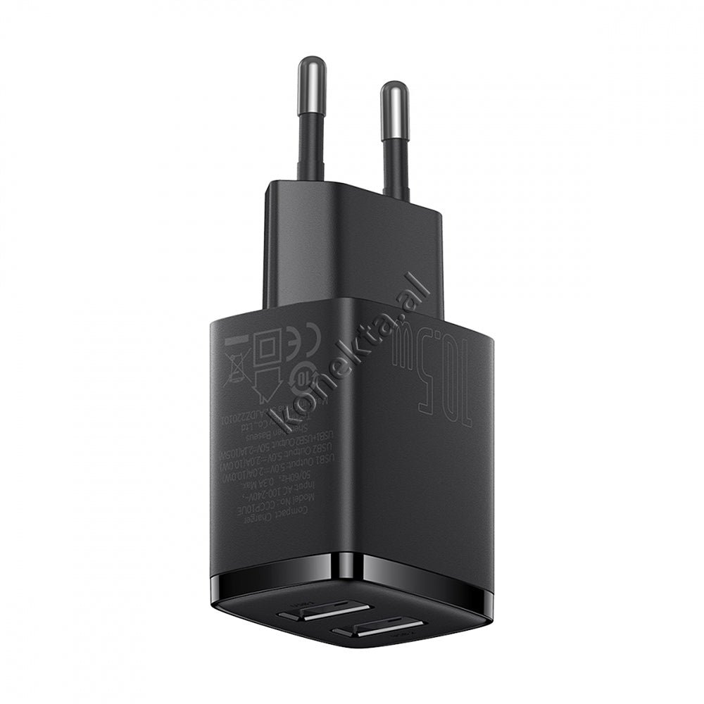 Baseus Adaptor Karikimi 10.5W Me 2 Porta USB - Thumbnail 4