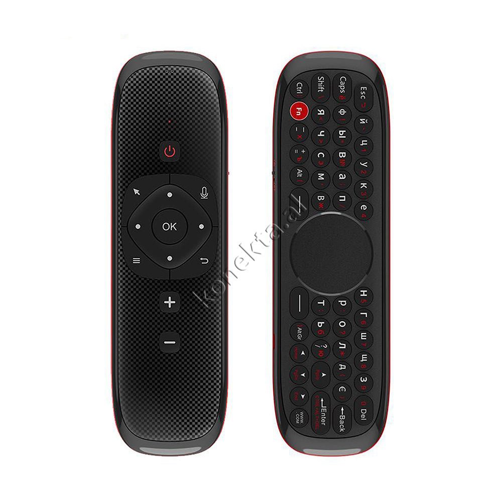 tjetertjeter W3 Air Mouse Remote Control, Black - Image 1